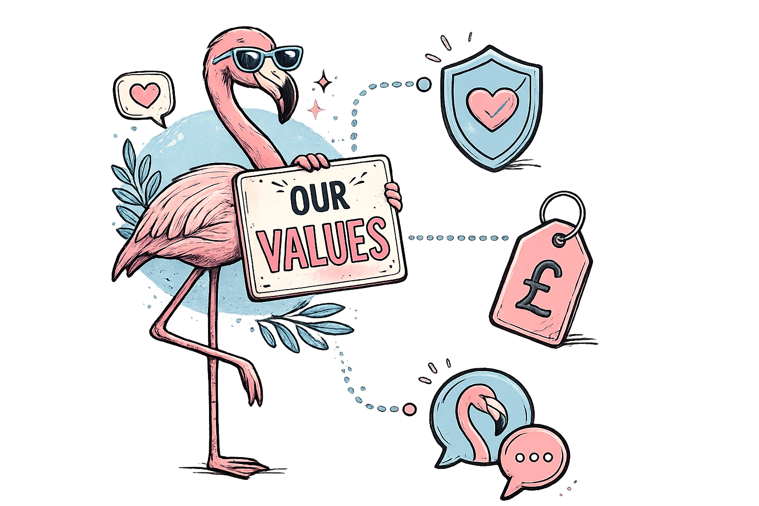 Our values Flock Yeah